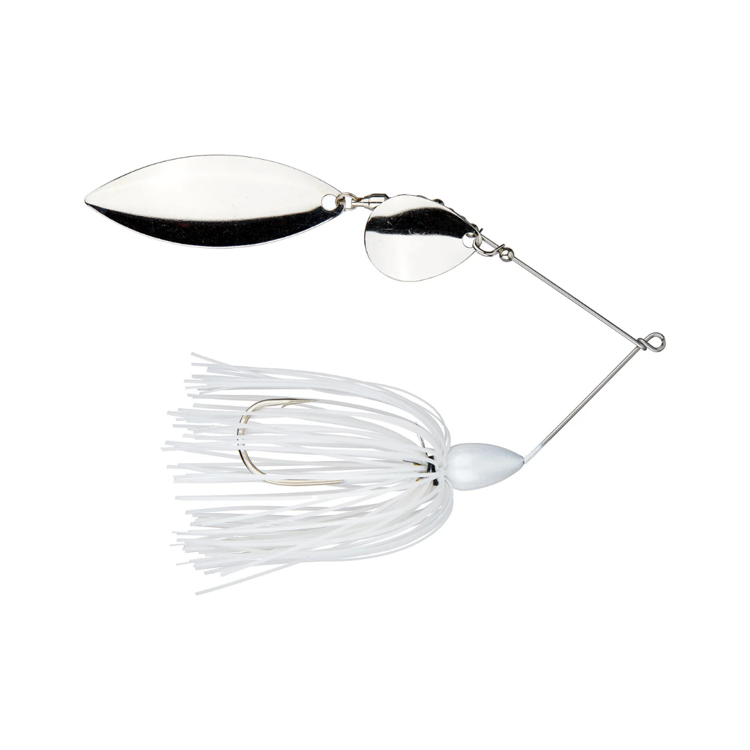 GREENFISH BALLISTIC BLADE WHITE SPINNERBAIT 1/4OZ