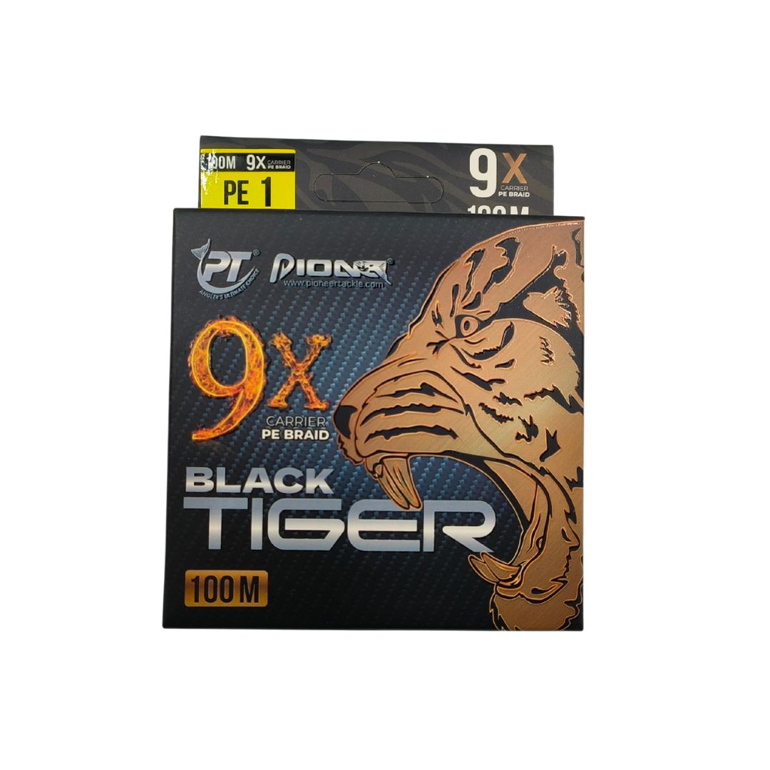 PIONEER BLACK TIGER 9X BRAID 100M