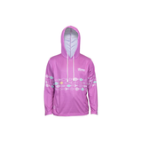 OKUMA KIDS FISH HOODIE - PINK