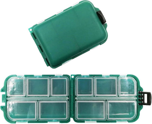 PREDATOR 10 COMPARTMENT DOUBLE SIDED GREEN FLY BOX
