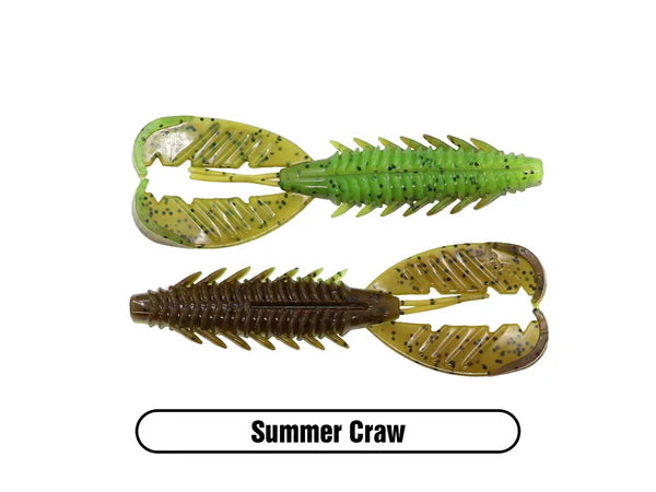 X ZONE ADRENALINE CRAW JR 3.5" PRO SERIES LURE ( 7 PACK)