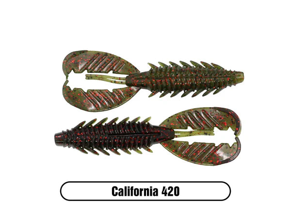 X ZONE ADRENALINE CRAW JR 3.5" PRO SERIES LURE ( 7 PACK)