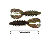 X ZONE ADRENALINE CRAW JR 3.5" PRO SERIES LURE ( 7 PACK)
