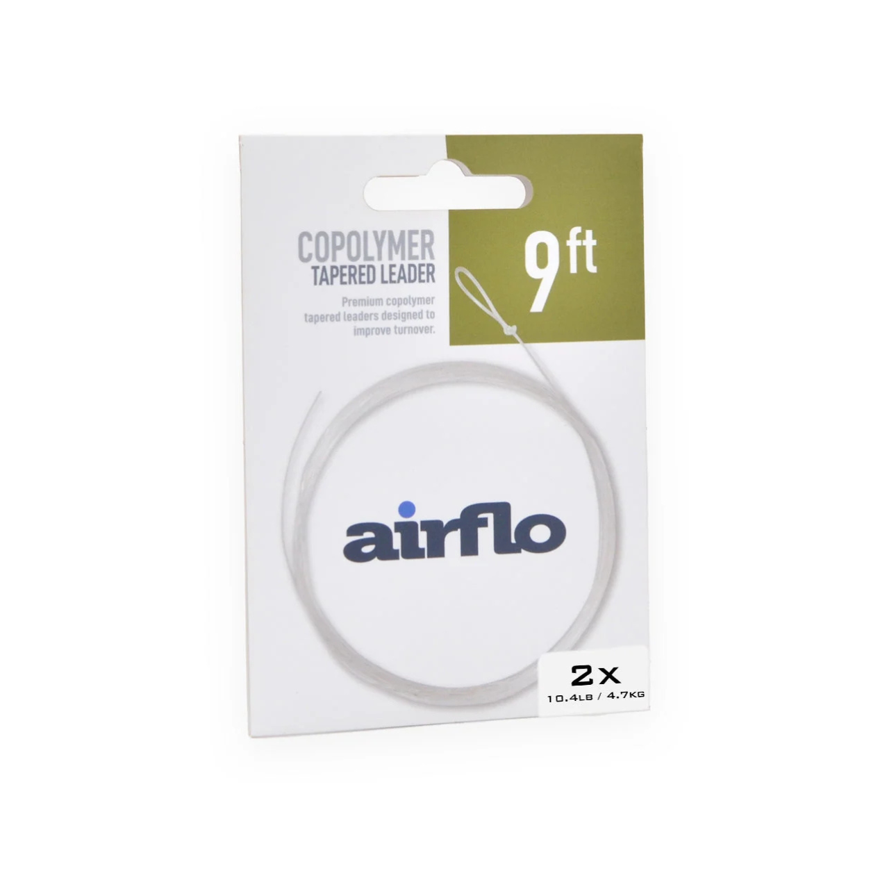 AIRFLO COPOLYMER 9FT TAPERED LEADER