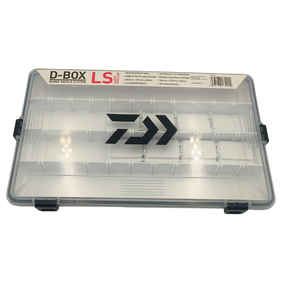 DAIWA D-BOX LS LARGE SHALLOW TACKLE BOX