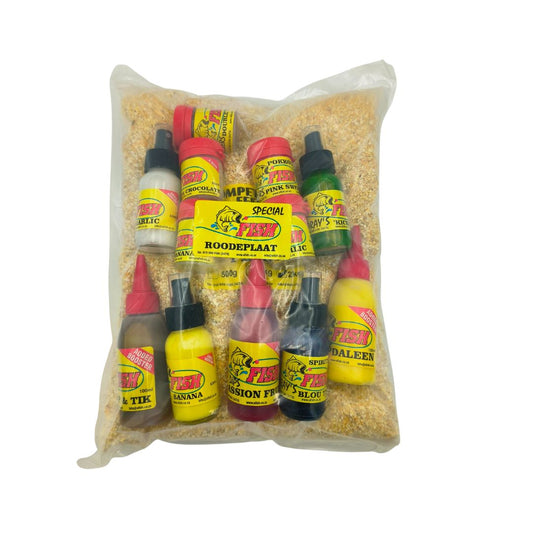 U FISH CARP BAIT ROODEPLAAT COMBO