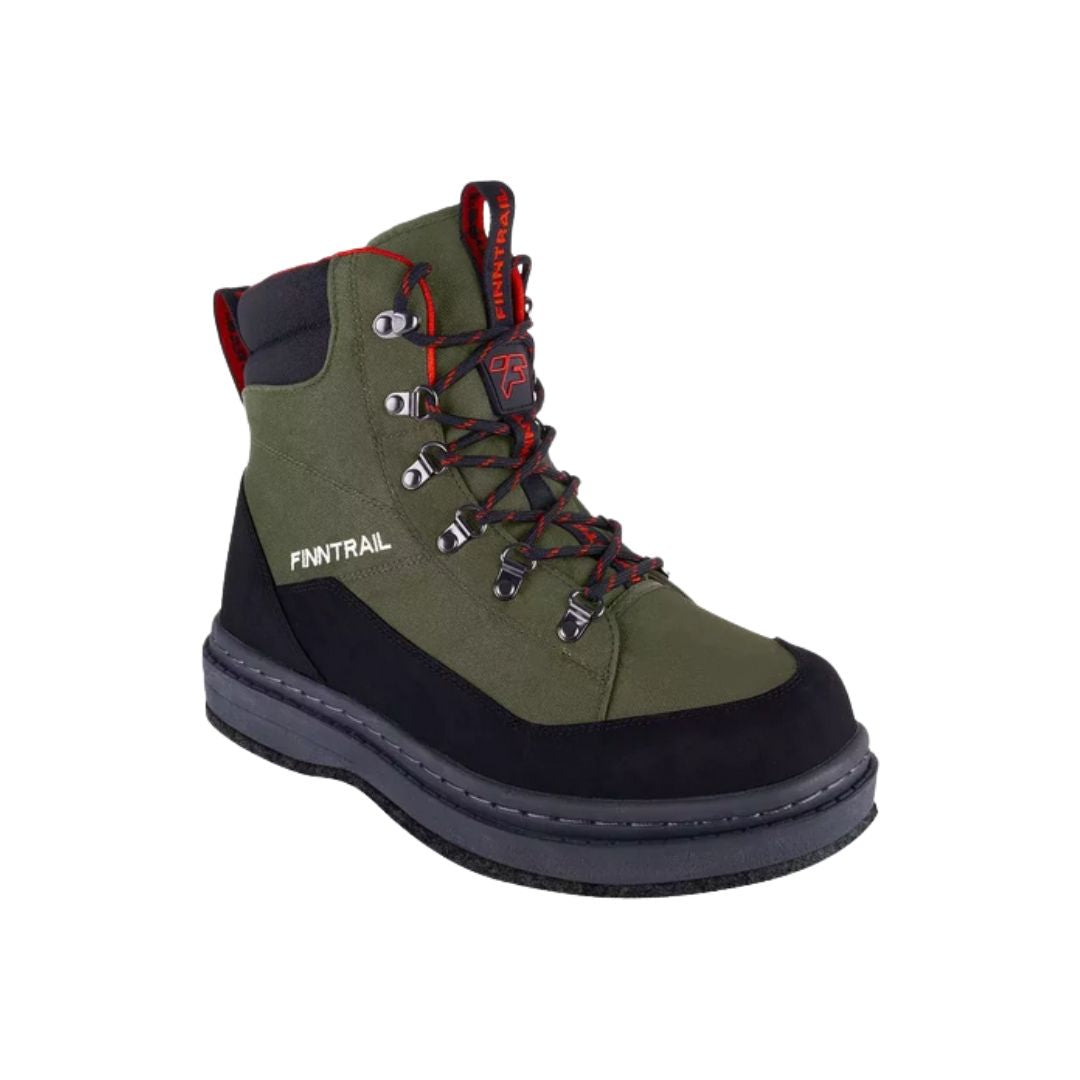 FINNTRAIL GREENWOOD FELT KHAKI WADING BOOTS