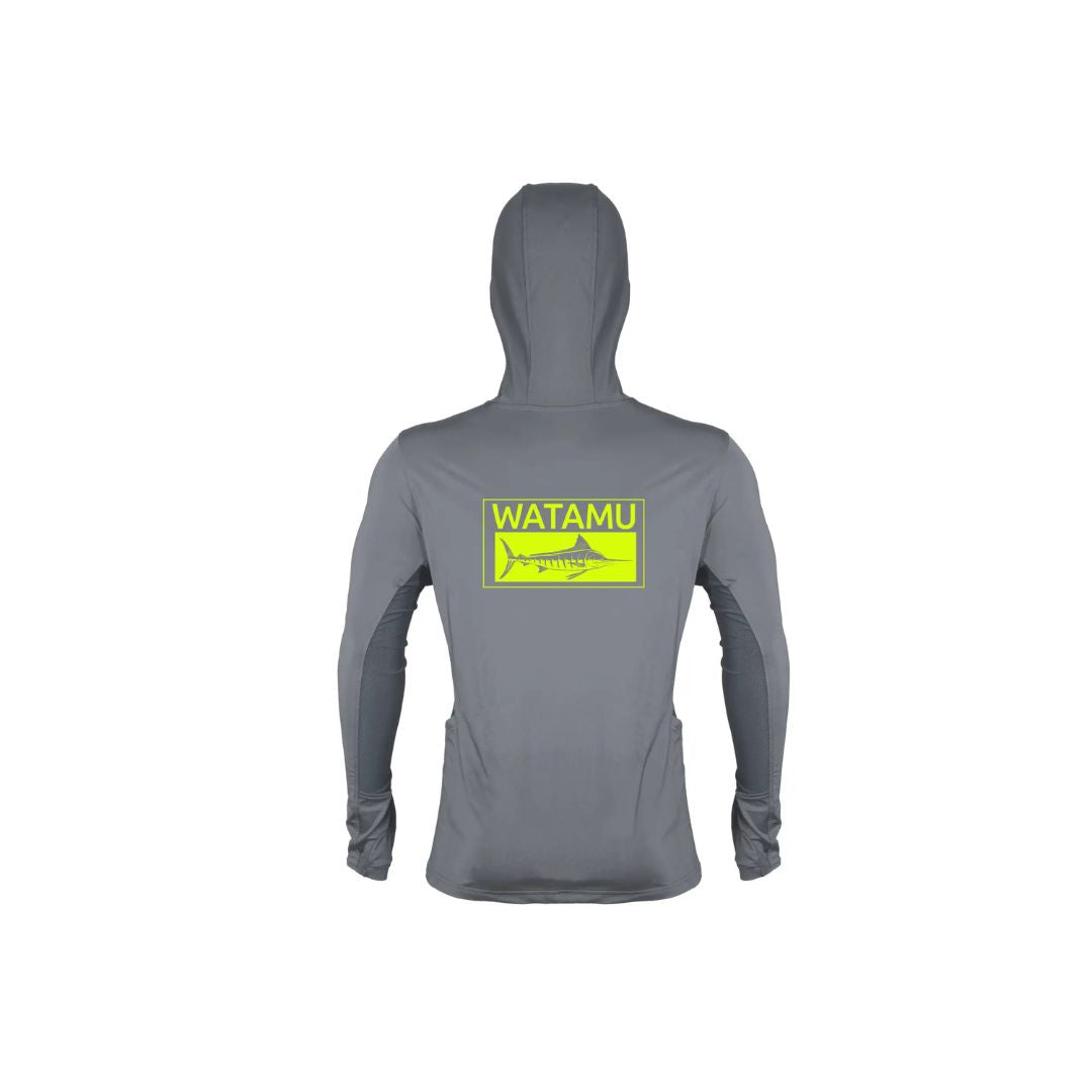 WATAMU NUBIAN PERFORMANCE HOODY GREY