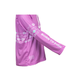 OKUMA KIDS FISH HOODIE - PINK