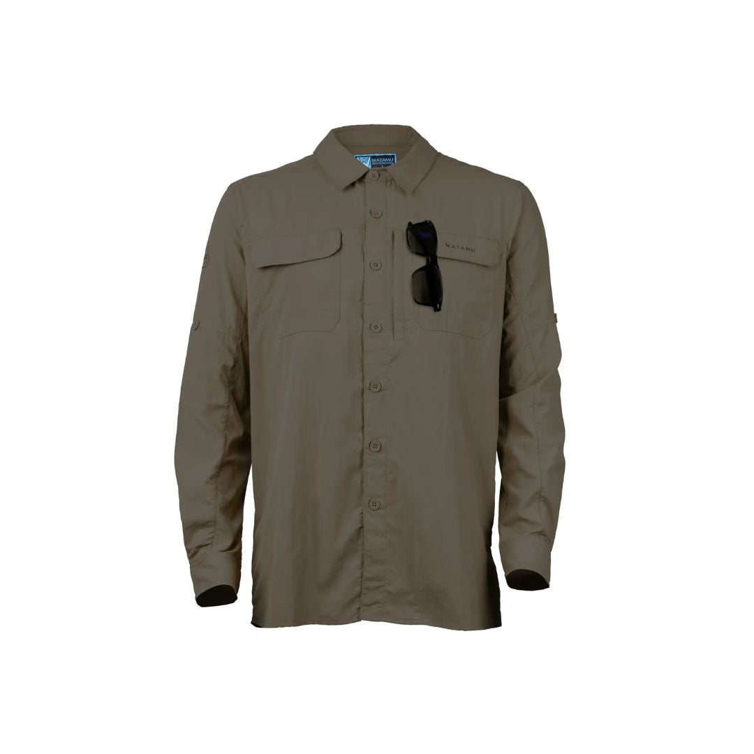 WATAMU PEMBA SHIRT - PUTTY