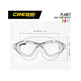 CRESSI PLANET SWIM GOGGLES