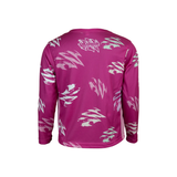 OKUMA KIDS LONG SLEEVE PINK CLAW CAMO T-SHIRT