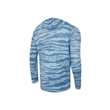 PELAGIC VAPORTEK HOODED FISHING SHIRT - WAHOO CAMO