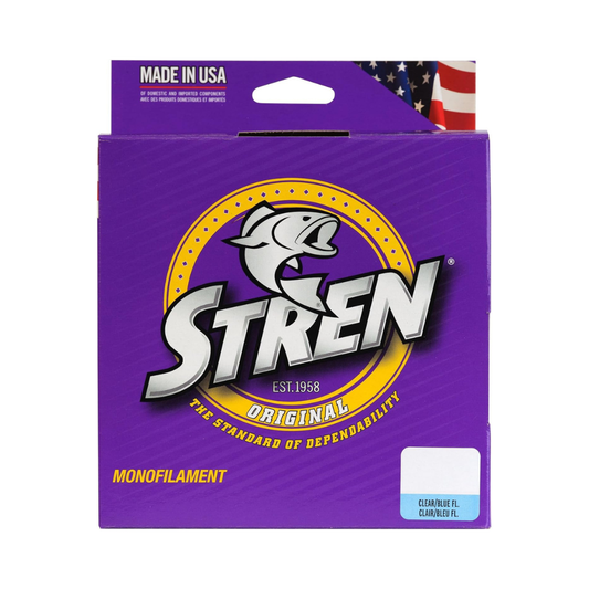 STREN ORIGINAL CLEAR BLUE MONOFILAMENT FISHING LINE