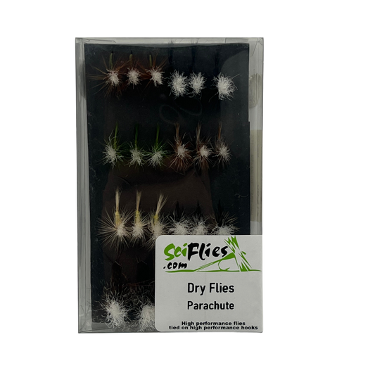 SCI FLIES DRY FLIES PARACHUTE