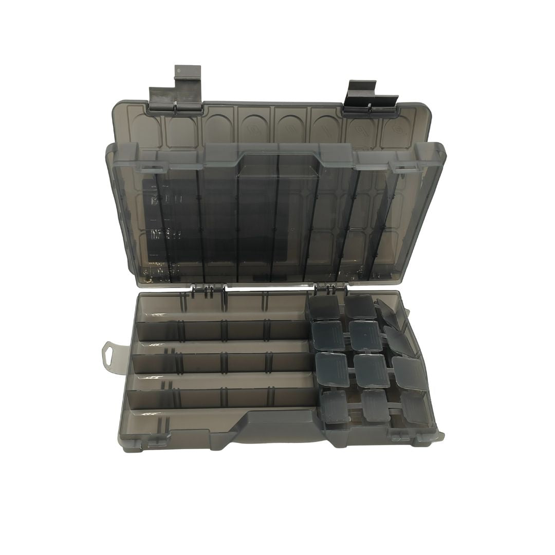 PLANO GUIDE SERIES TWO-TIER STOWAWAY TACKLE BOX