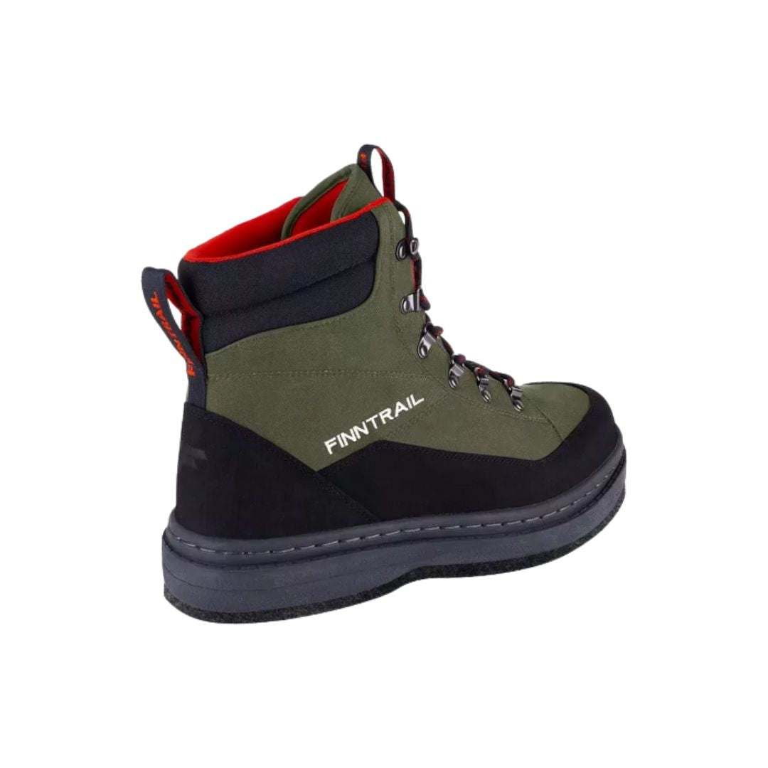 FINNTRAIL GREENWOOD FELT KHAKI WADING BOOTS