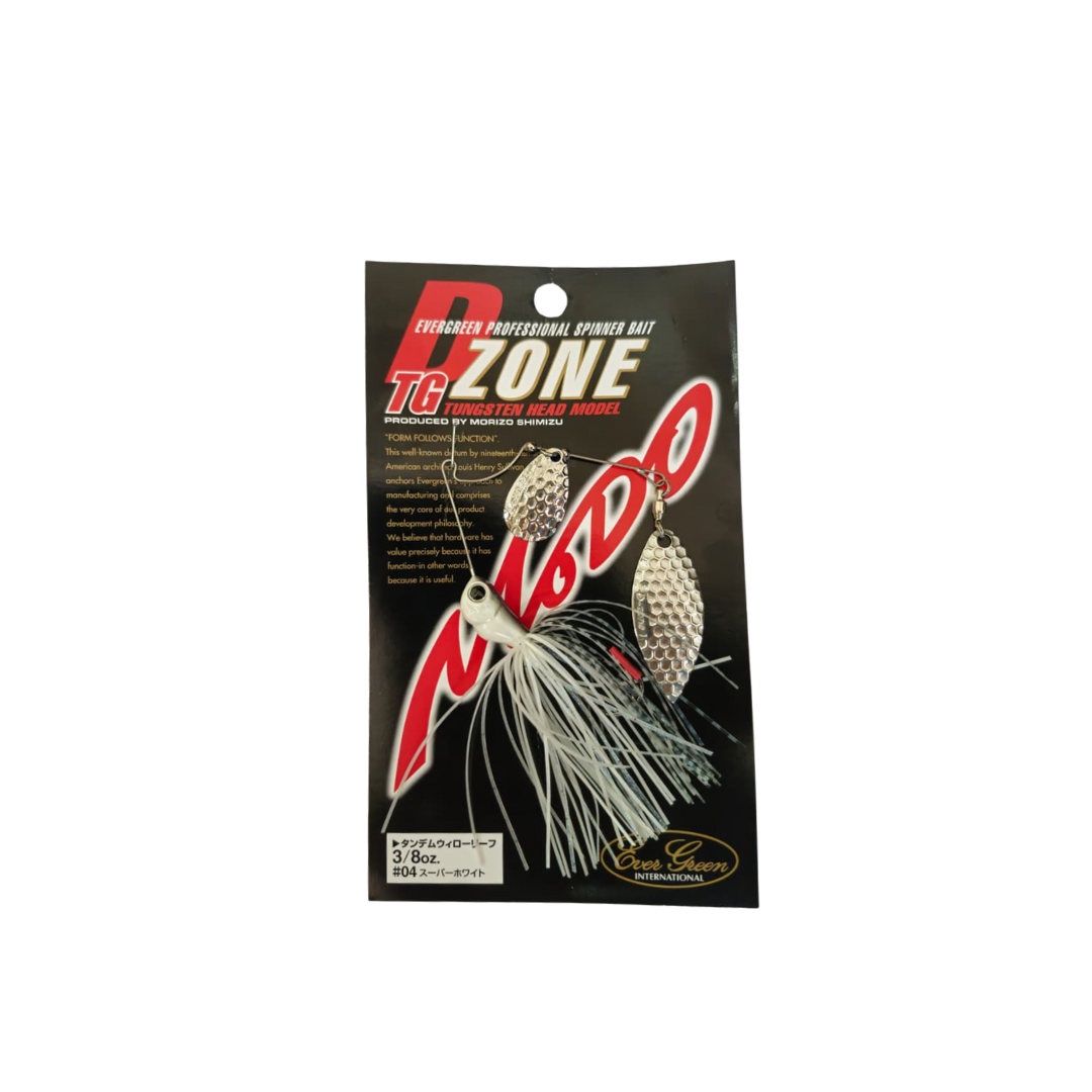 EVER GREEN D-ZONE TG TW 3/8OZ #4 SUPER WHITE