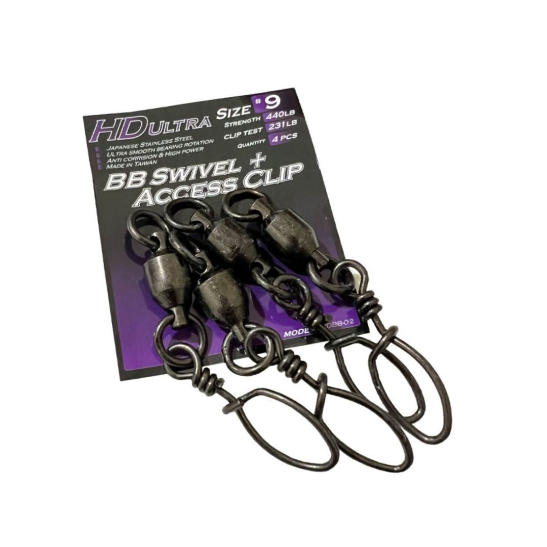 OCEAN'S LEGACY HD ULTRA BB SWIVEL + ACCESS CLIP