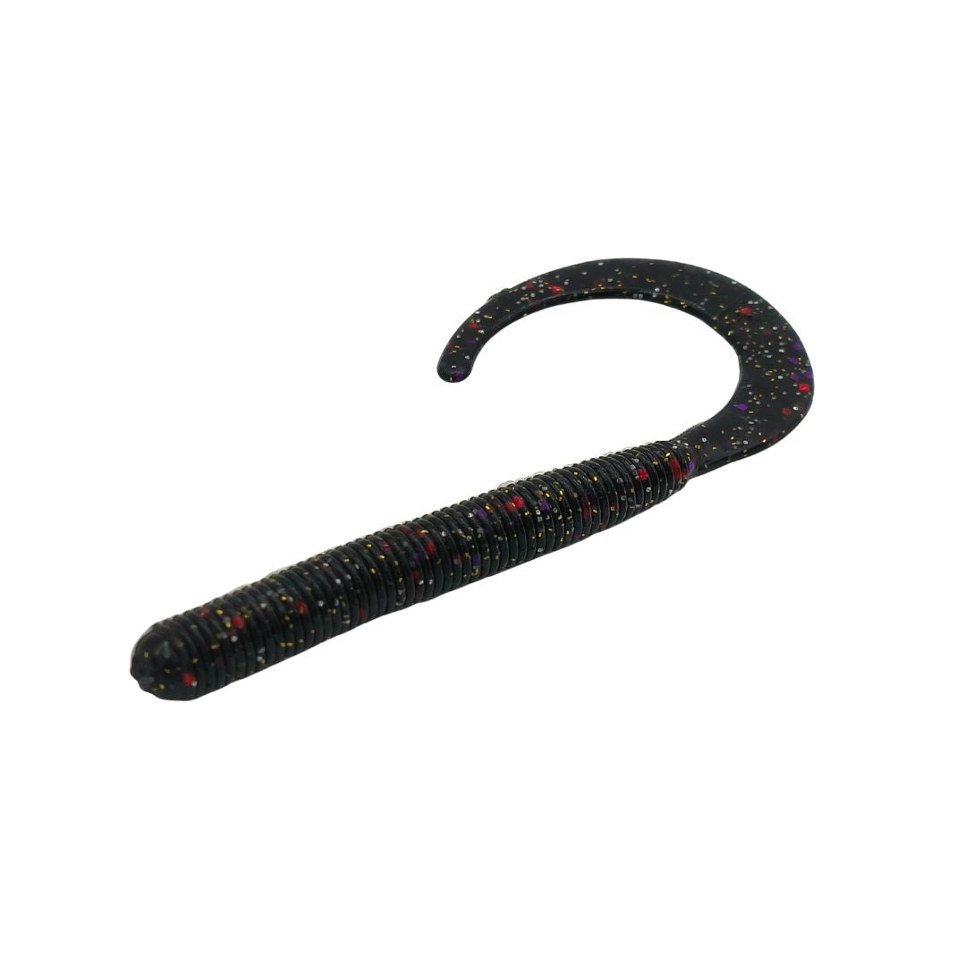 BASS HUNTER ELITE SERIES 3.5" SALT INFUSED CURLY TAIL