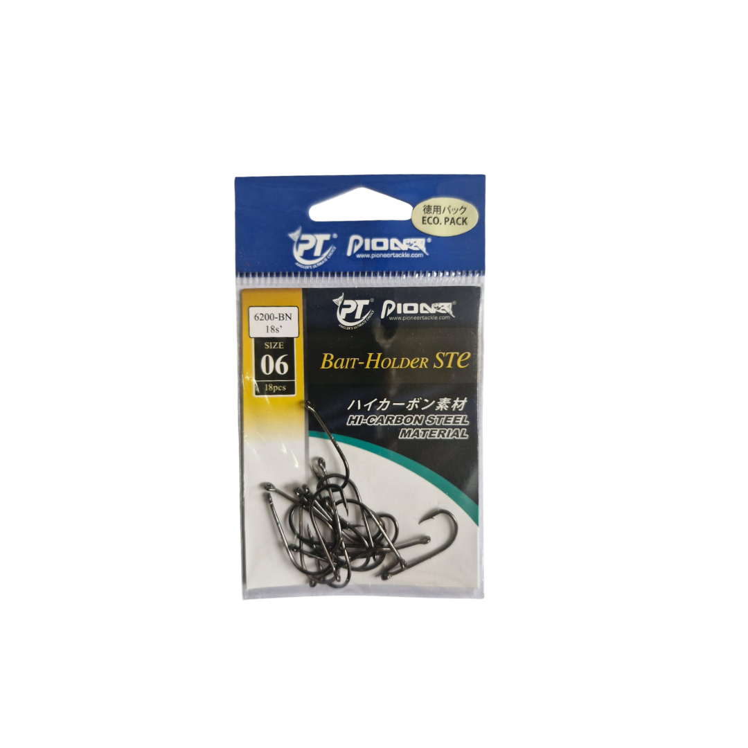 PIONEER BAIT-HOLDER STE HOOKS