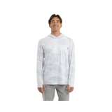 PELAGIC FREESPOOL HOODED FISHING SHIRT - BRUSH CAMO LIGHT GREY