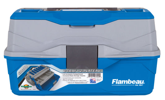 Flambeau 2 Tray T/Box 6382TB Tackle Box