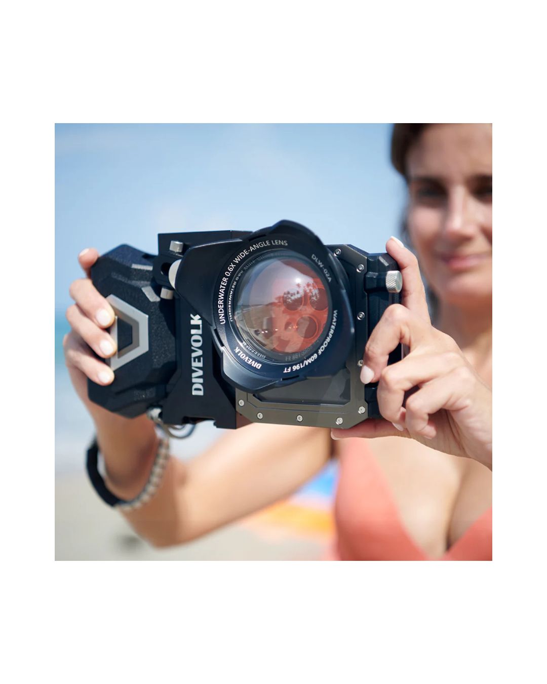 DIVEVOLK SEATOUCH 4 MAX PLUS UNDERWATER HOUSING OCEAN KIT