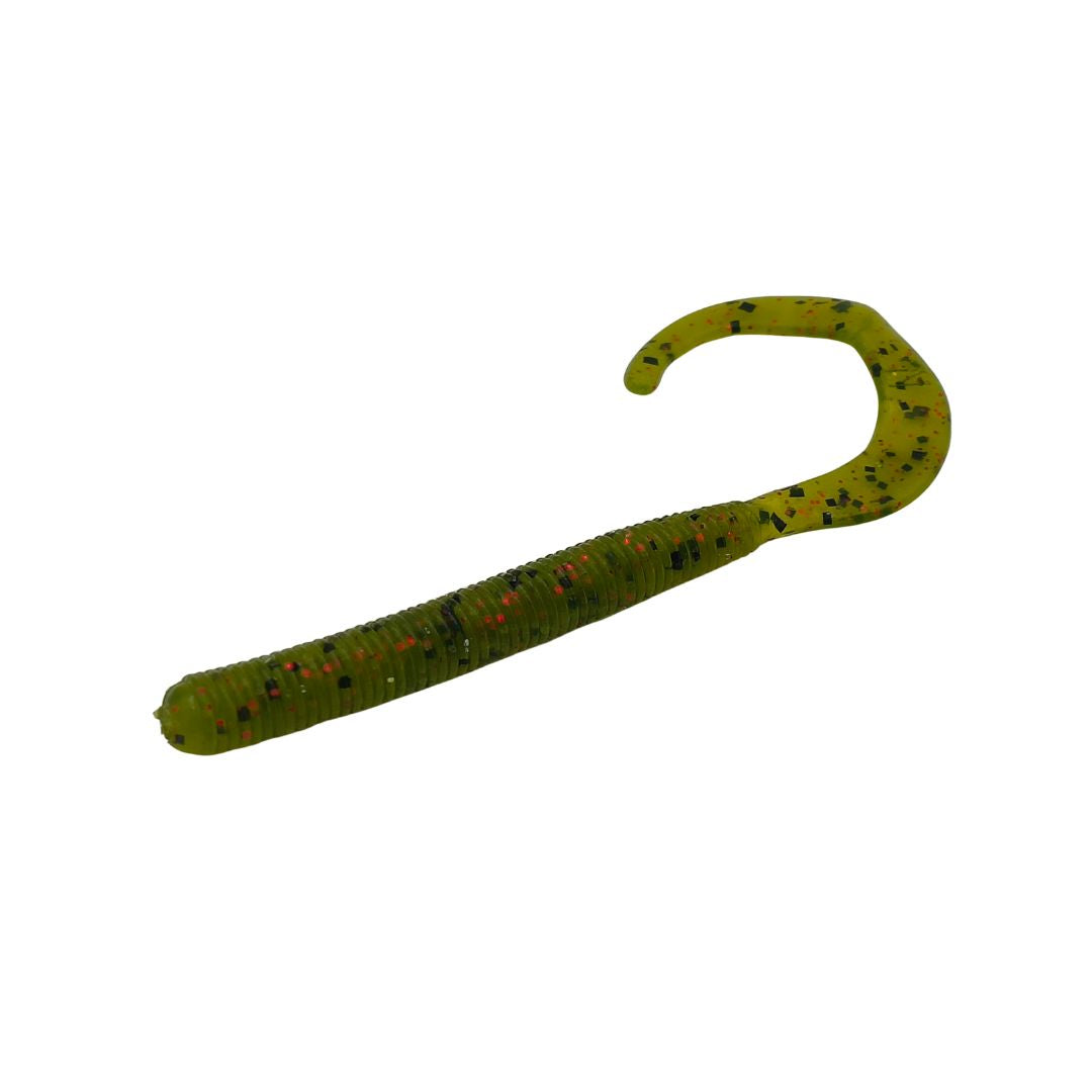 BASS HUNTER ELITE SERIES 3.5" SALT INFUSED CURLY TAIL