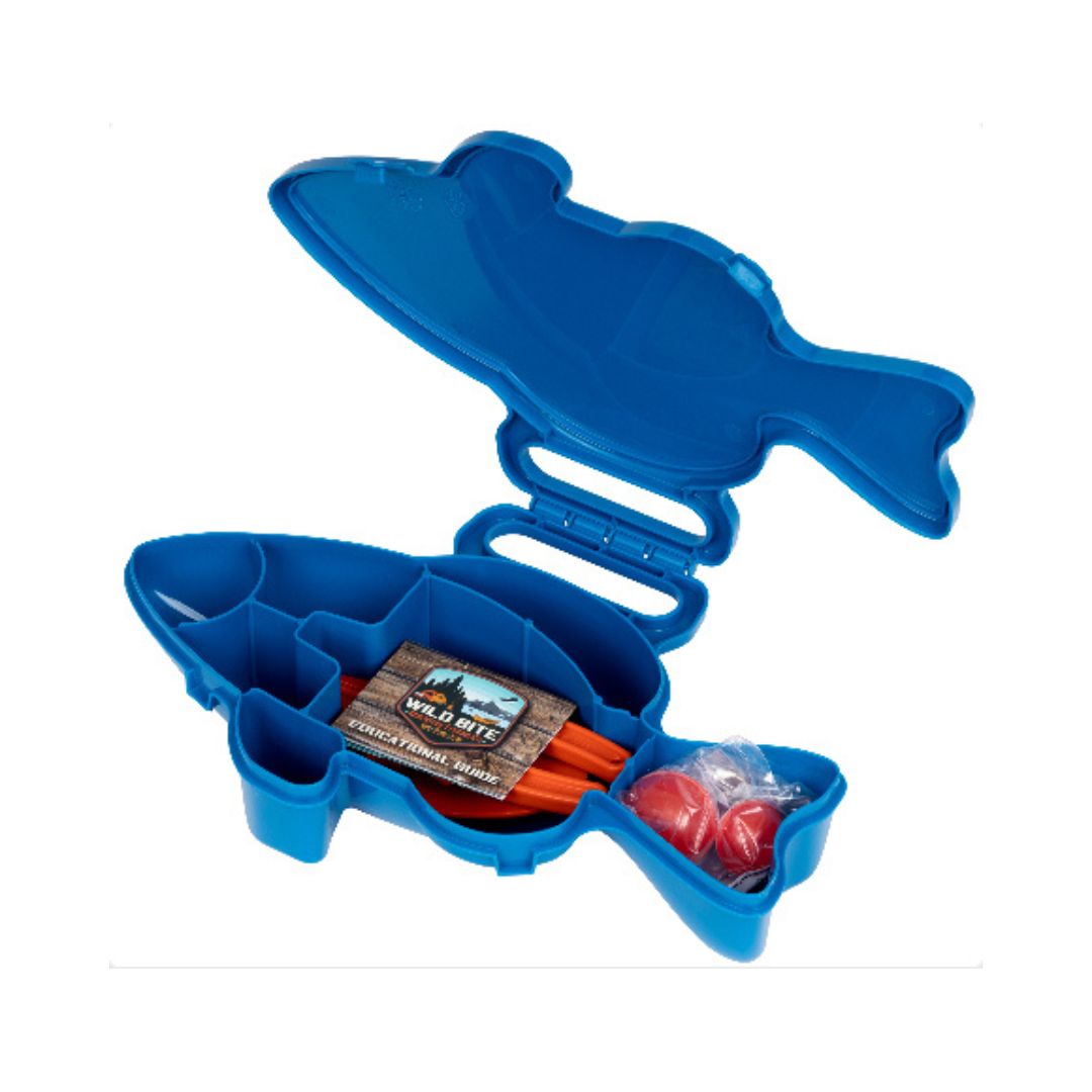 FLAMBEAU WILD BITE 25 PIECE ADVENTURE FISHING KIT - PANFISH