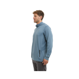 PELAGIC EXO HOODED FISHING SHIRT - SOLID PETROL