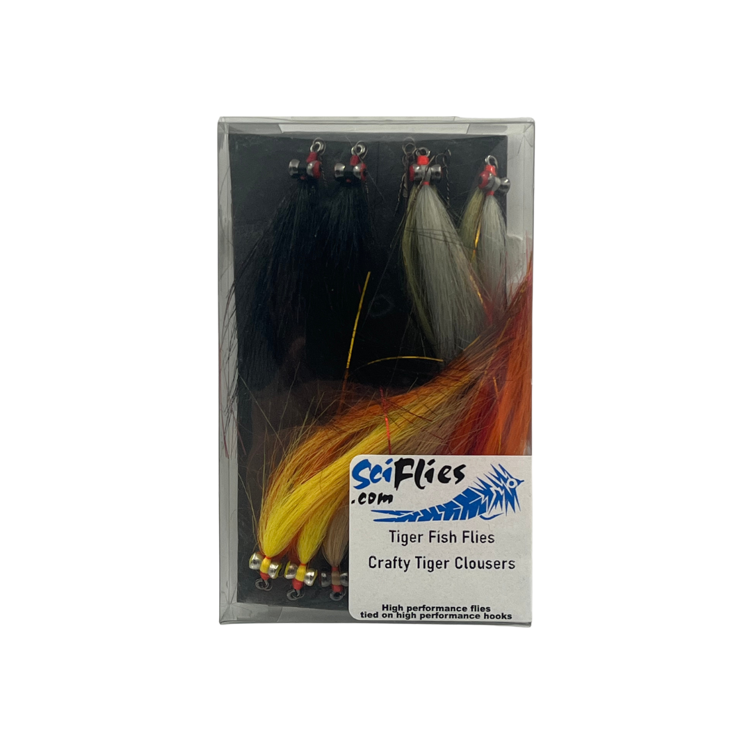 SCI FLIES TIGERFISH FLIES CRAFTY TIGER CLOUSERS