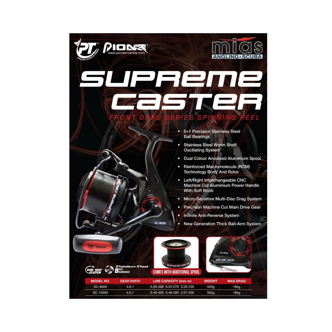 PIONEER SUPREME CASTER SALTWATER SERIES REEL