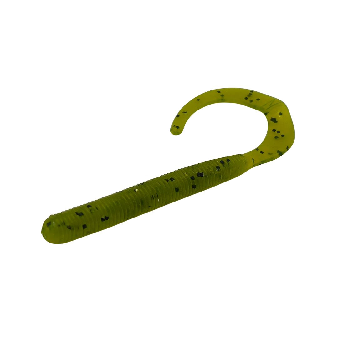 BASS HUNTER ELITE SERIES 3.5" SALT INFUSED CURLY TAIL