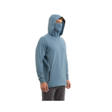PELAGIC EXO HOODED FISHING SHIRT - SOLID PETROL