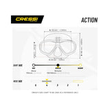 CRESSI ACTION MASK
