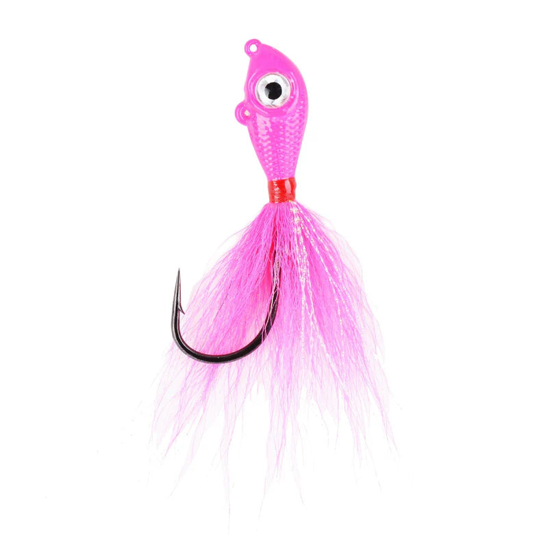 MUSTAD BIG EYE BUCK TAIL JIGS 40Z - 112G