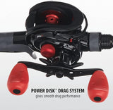 Abu Garcia Max X 6.6'M 2pc Bait Casting Rod Combo