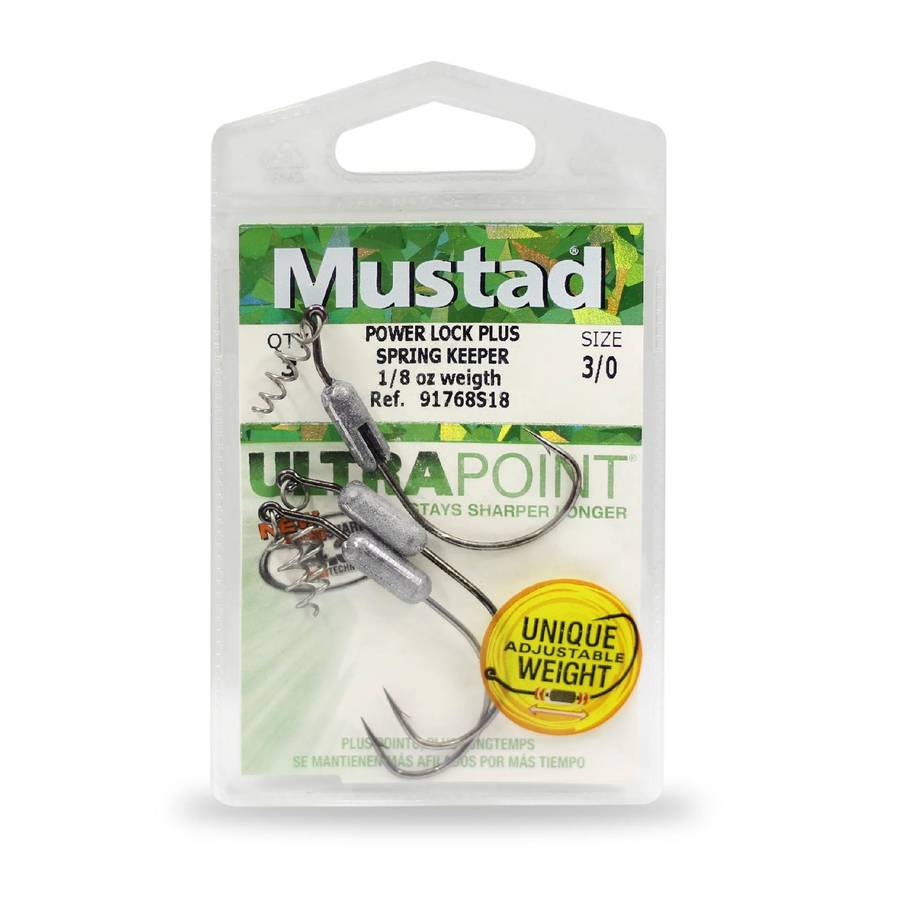 MUSTAD POWER LOCK PLUS SPRING KEEPER 91768S18