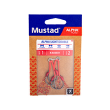 MUSTAD ALPHA LIGHT DOUBLE A-ASSIST 2 HOOK