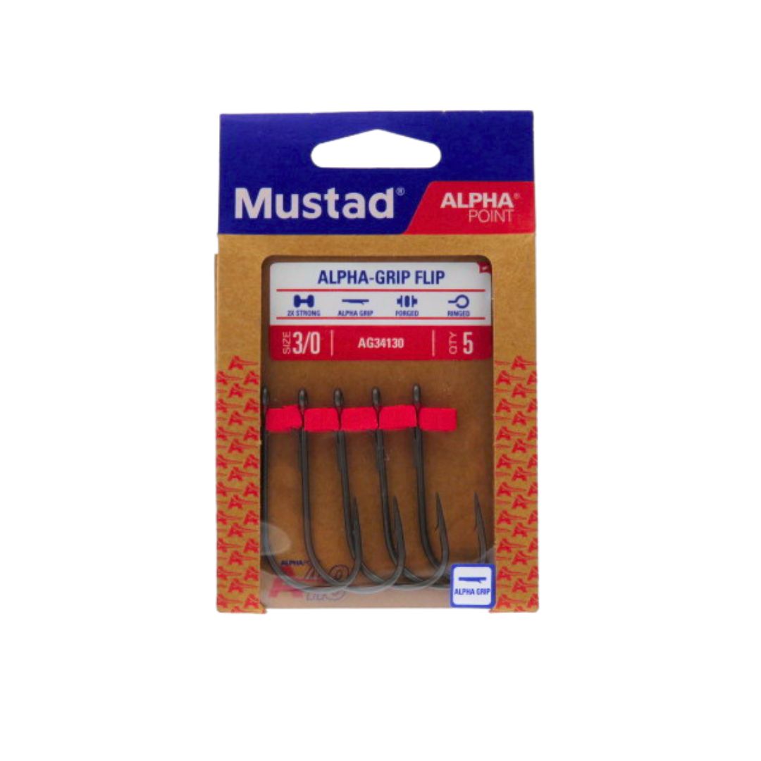 MUSTAD ALPHA GRIP FLIPPING HOOKS
