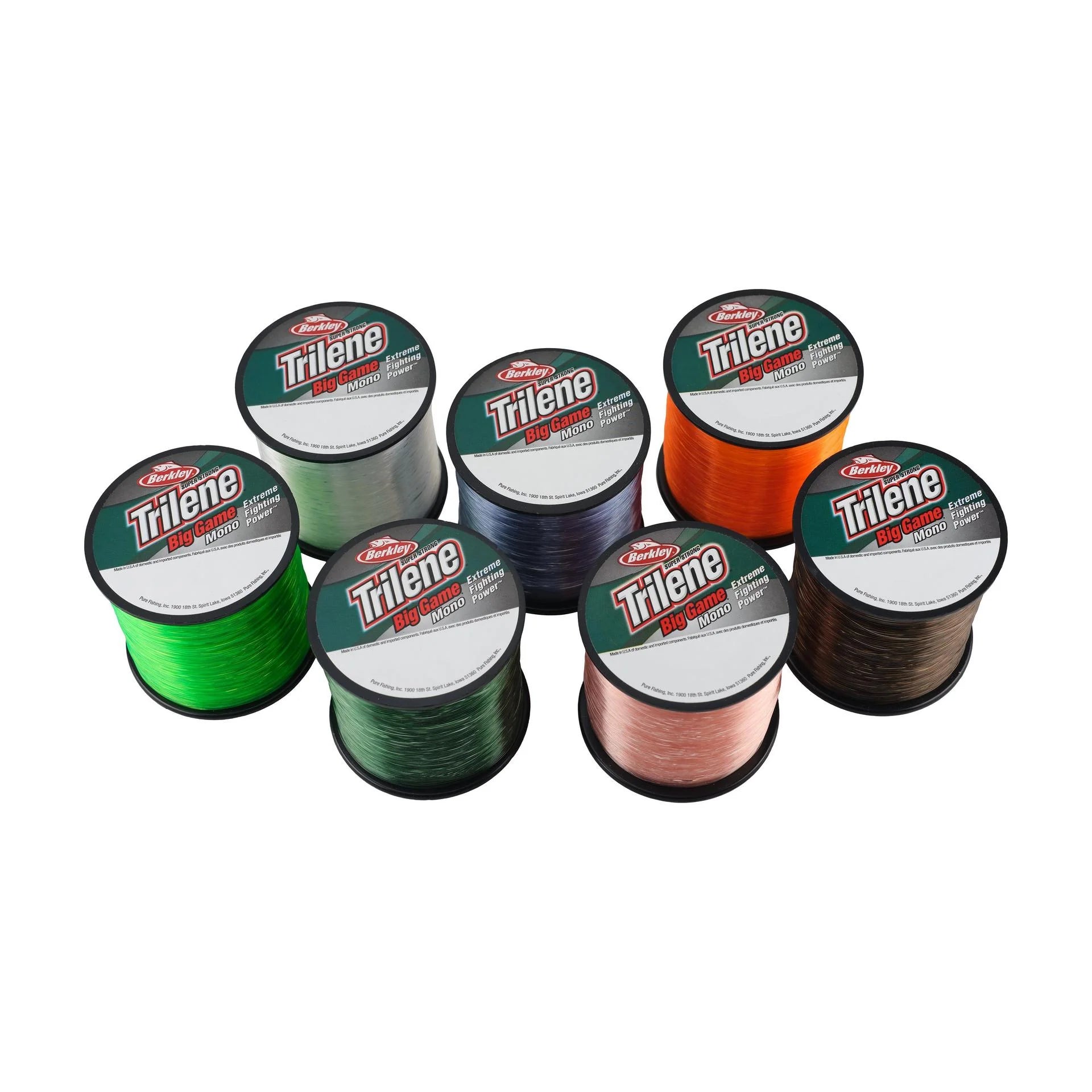 Bekley Trilene Big Game Monofilament Quarter Pound Spool