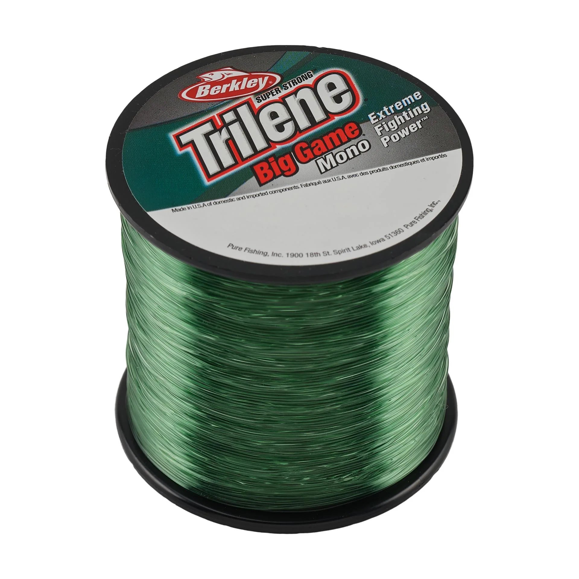 Berkley Trilene Big Game Monofilo 15 Lb (1/4 Lb) - Lenza Resistente Color Marrone Costiero