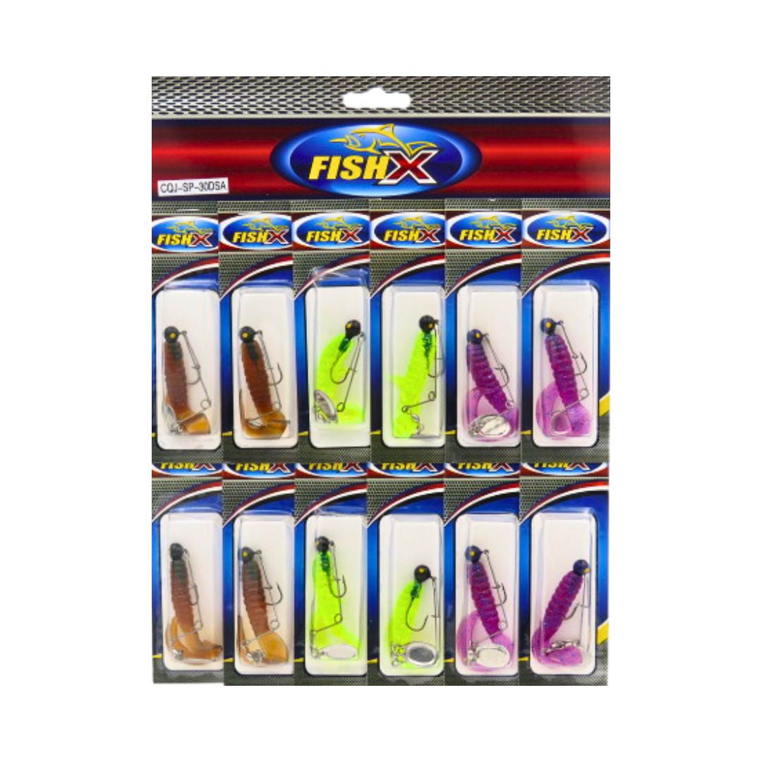 FISH X CURLY TAIL JIG 1/8OZ