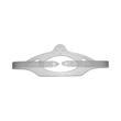 CRESSI PROFESSIONAL MASK SILICONE STRAP - CLEAR