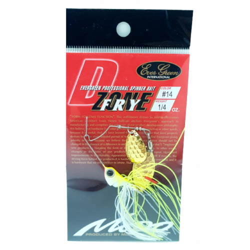 EVER GREEN D-ZONE FRY TW 1/4OZ #14 WHITE CHART G