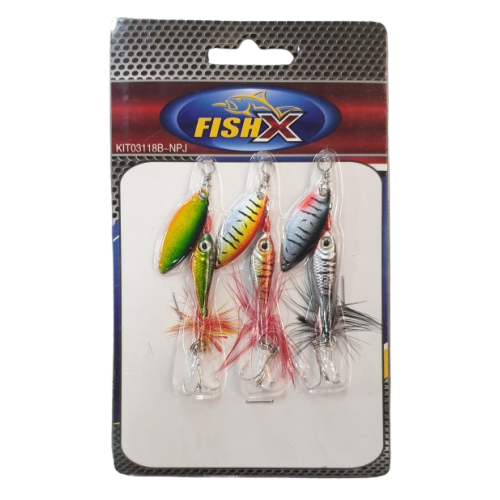 Fish X Bluefox Minnow Kit 3pc