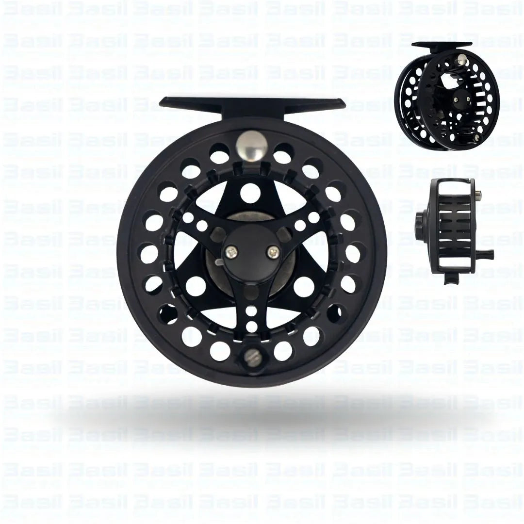 Stealth Start 5/6 Fly Reel Black