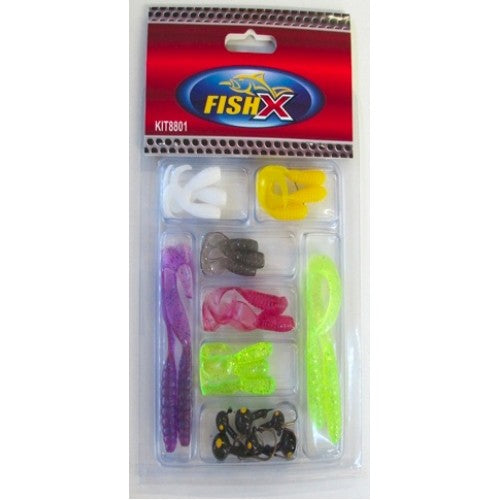 Fish X Curly Tail Lure Kit