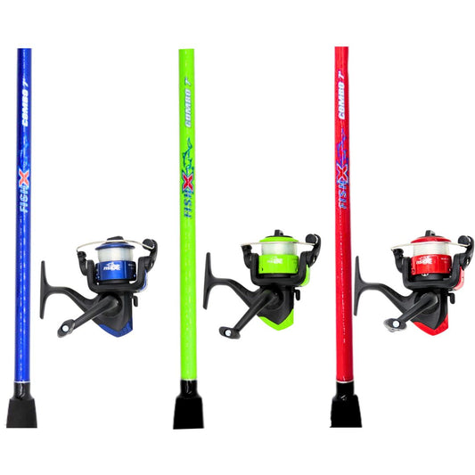 FISH X 2PC SPINNING COMBO